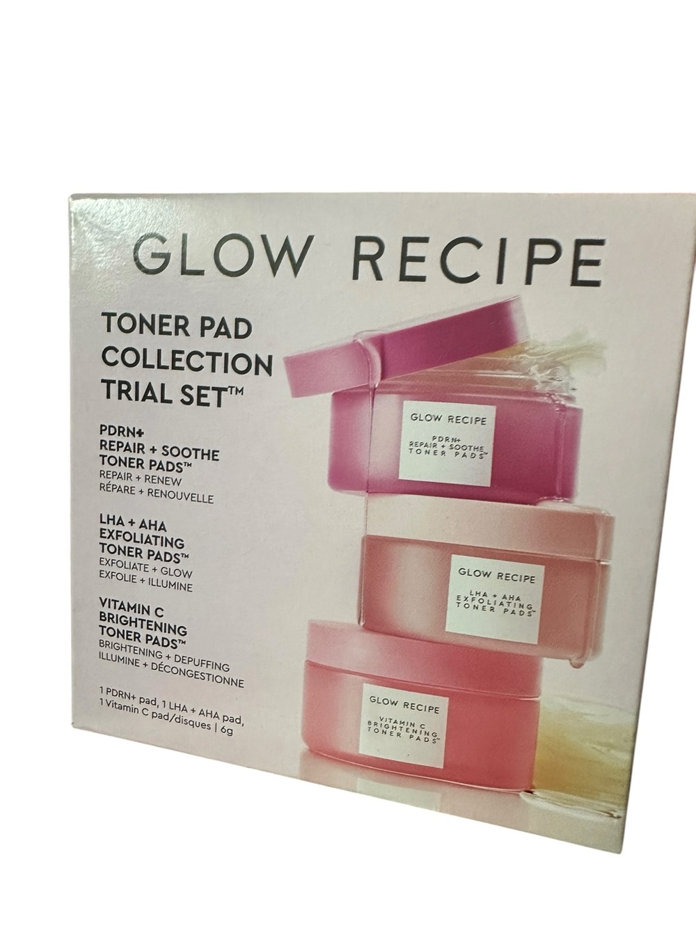 Glow Recipe Pink Toner Pad Trial Trio